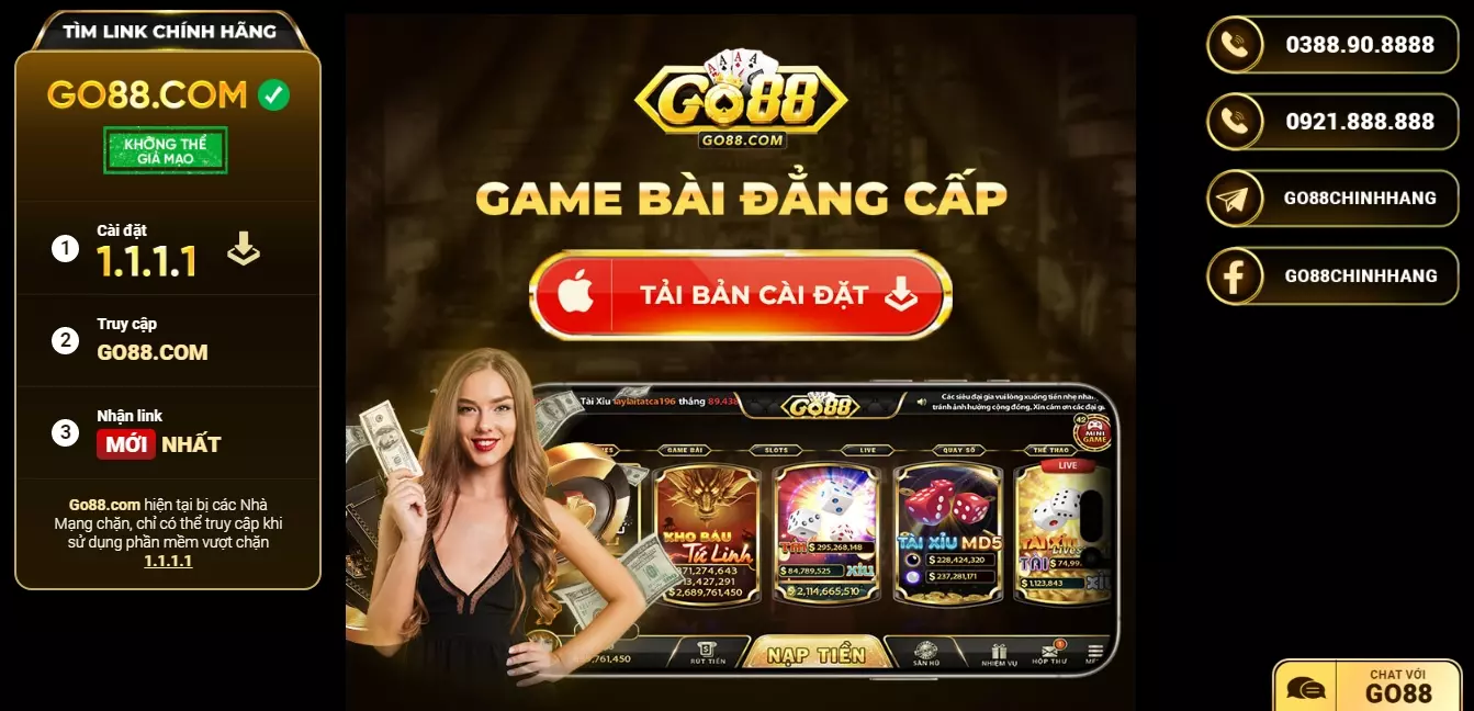 Hướng dẫn tham gia link tải go88 để chơi Mậu binh 