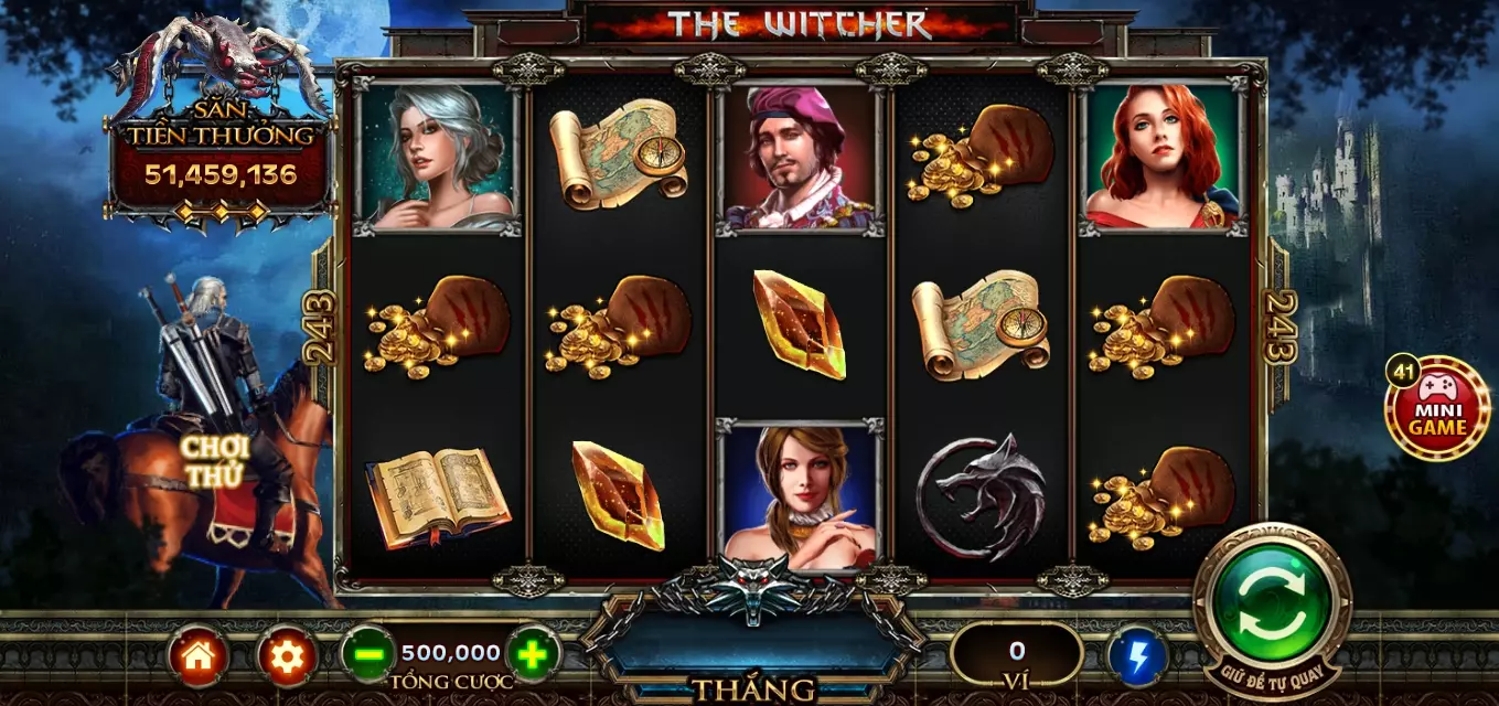 Luật chơi game The Witcher tải Go88