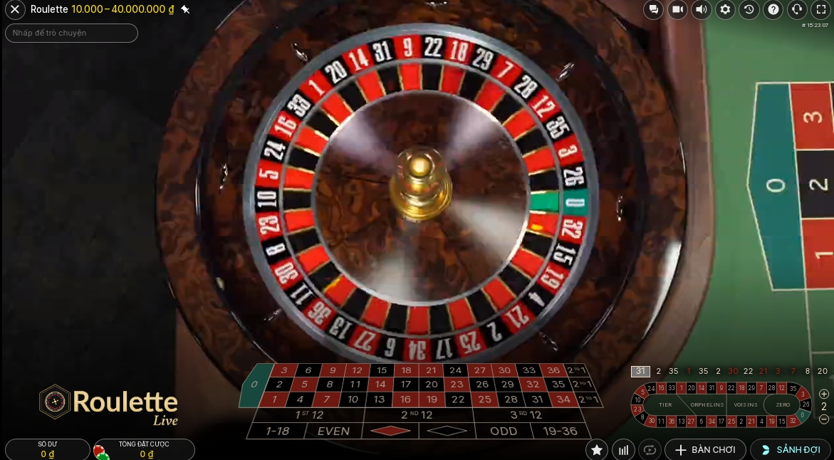 Tìm hiểu vòng quay game Roulette ở tải Go88