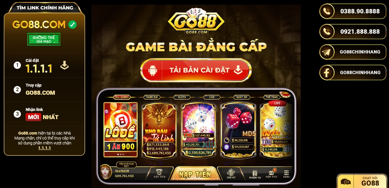 Đầu tư cho lô đề tại Go88 android có uy tín 