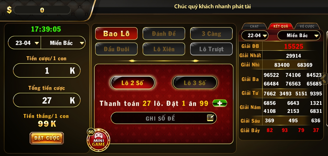 Các kiểu chơi lô đề cho anh em tải Go88 android