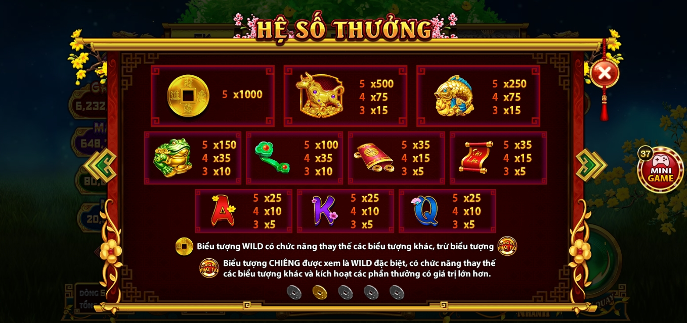 Hướng dẫn các bước chơi slot Cung hỷ phát tài ở Go88