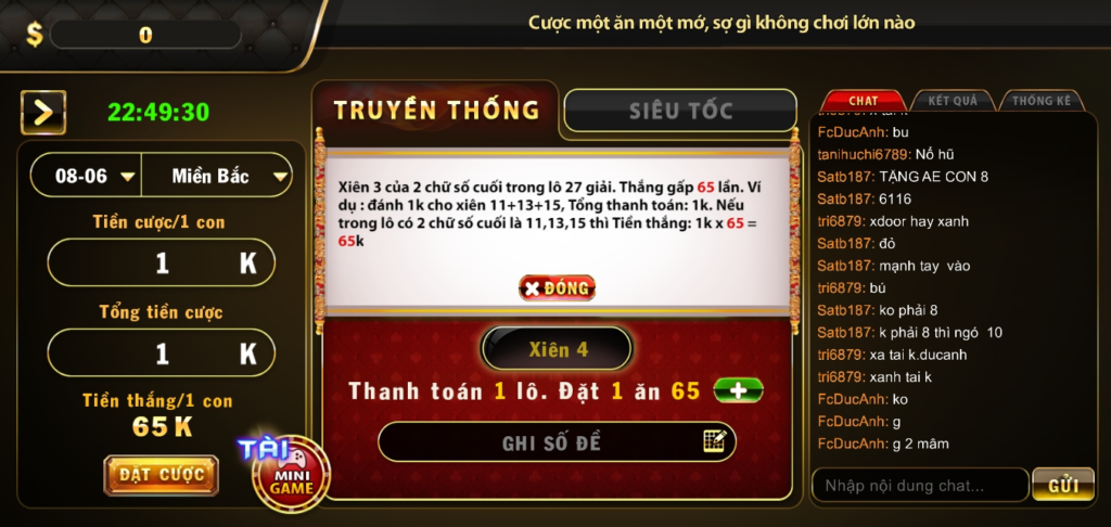 Tìm hiểu nhanh về lô xiên ở link tải Go88