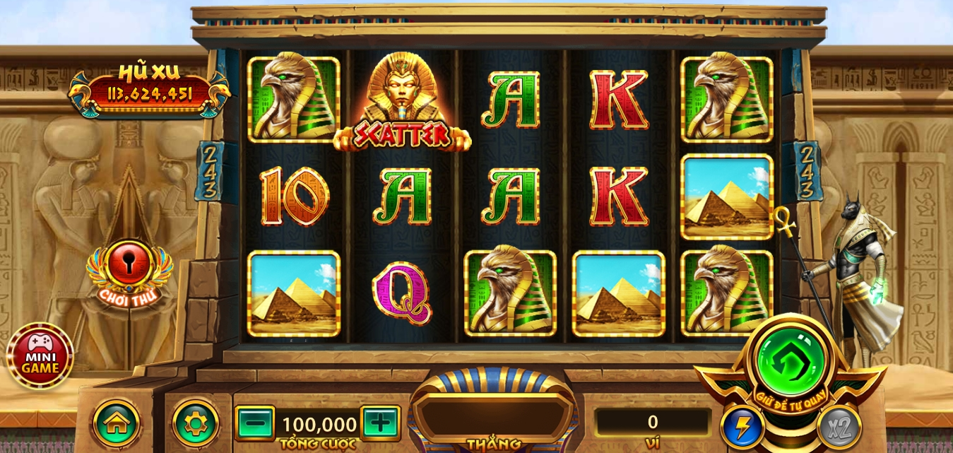 slot Bí mật Cleopatra ở sân chơi Go88 online