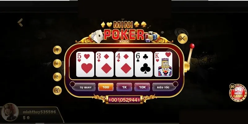 mini poker go88 sieu pham mini game xanh chin van nguoi me min 11zon
