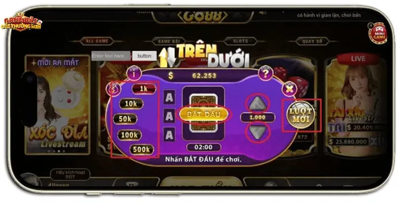 tren duoi go88 tham gia sieu pham mini game co thuong lon min 11zon